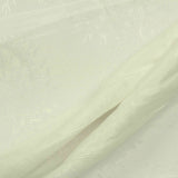 Cream Tone-on-Tone Floral Jacquard, Poly-Cotton — photo 2