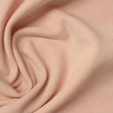 Brushed Cotton Polyester Stretch Knit Fabric, 253 gsm, 170 cm — Beige — photo 2