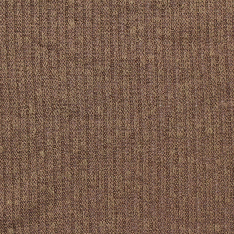Brown Marl Rib Knit, Poly-Viscose, 154 gsm