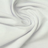 Polyester Stretch Jersey Knit Fabric, 195 gsm, 165 cm — White — photo 2