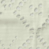 Cream Openwork Knit, Polyester — photo 2
