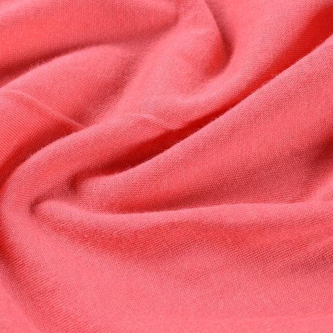 Cotton Modal Jersey Knit Fabric, 105 gsm, 150 cm — Pink