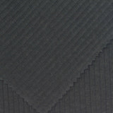 Polyester Cotton Rib Knit Fabric, 200 gsm, 145 cm — Grey — photo 2