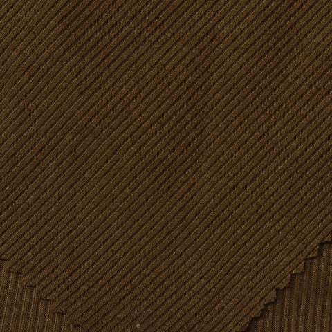 Brushed Polyester Stretch Milk Silk Knit Fabric, 200 gsm, 160 cm — Brown