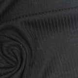 Polyester Stretch Rib Knit Fabric, 145 gsm, 155 cm — Navy — photo 2