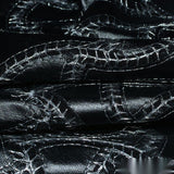 Jacquard 100% Polyester Knit Fabric, 150 gsm, 150 cm — Grey — photo 2