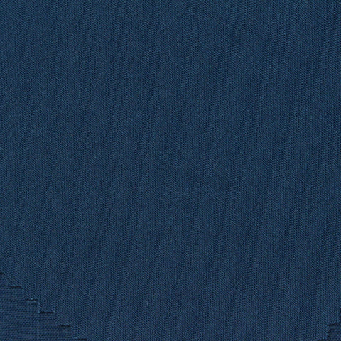 Polyester Viscose Stretch Woven Fabric, 215 gsm, 150 cm — Navy