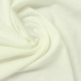 Polyester Viscose Stretch Jersey Knit Fabric, 140 gsm, 170 cm — White — photo 2