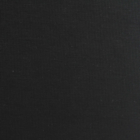 Polyester Viscose Stretch Scuba Knit Fabric, 250 gsm, 160 cm — Black, ref EF-267296