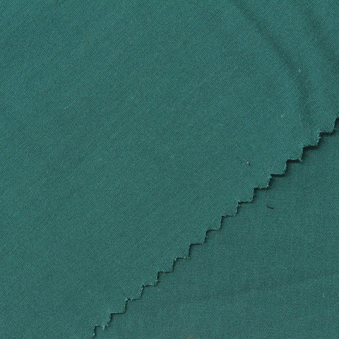 Cotton Nylon Stretch Poplin Fabric, 110 gsm, 147 cm — Green