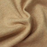 Brown Marl Rib Knit, Poly-Cotton — photo 2