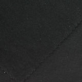 Cotton Polyester Stretch French Terry Fabric, 240 gsm, 165 cm — Black — photo 2