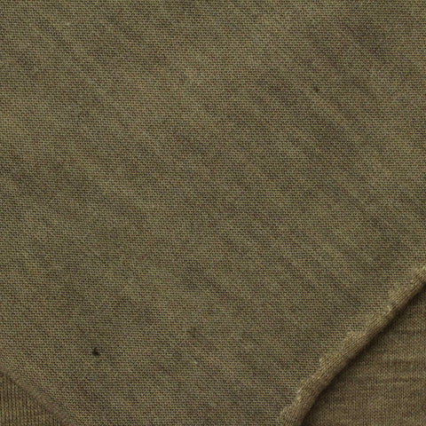 Olive Marl Jersey Knit, Poly-Viscose, 160 gsm