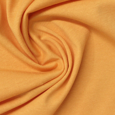 Mustard Jersey Knit, Cotton-Poly