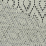 Black Geometric-Diamond Jacquard, Viscose-Poly — photo 2