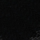 Black Openwork Chunky Knit, Polyester — photo 2