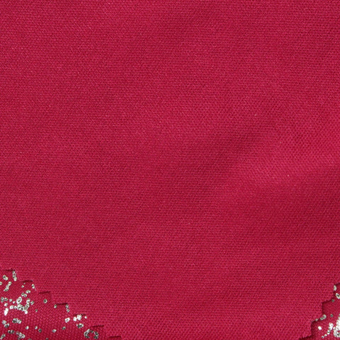 Silver Flecks Jersey Knit, Polyester