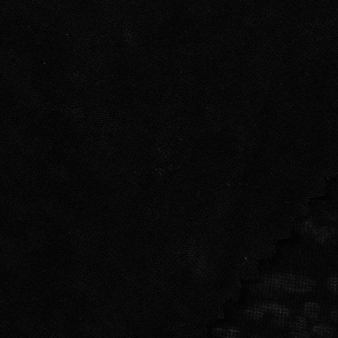 Black Tone-on-Tone Jacquard, Poly-Viscose, 130 gsm