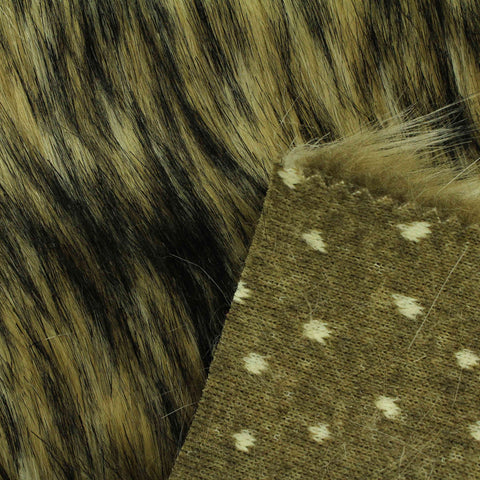 Black Animal Print Knit, Acrylic-Poly