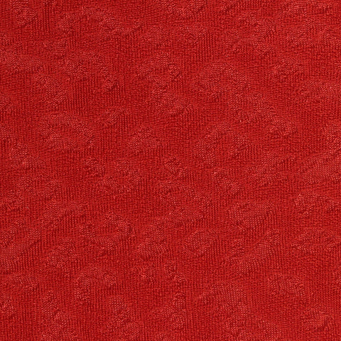 Red Tone-on-Tone Interlock Knit, Polyester