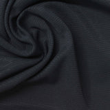 Striped Polyester Stretch Interlock Knit Fabric, 198 gsm, 168 cm — Grey — photo 2