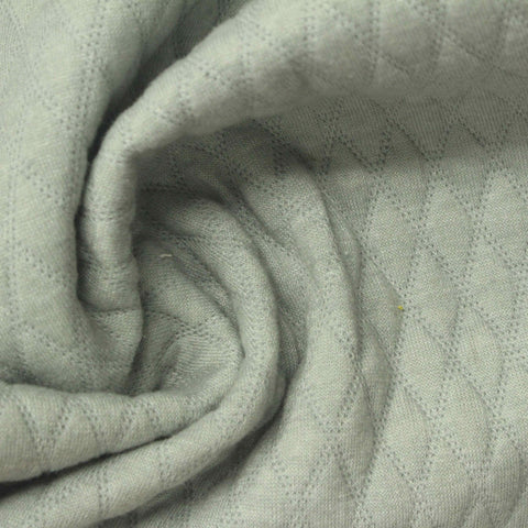 Green Diamond Jacquard, Poly-Viscose