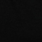 Viscose Polyester Stretch Chunky Knit Fabric, 189 gsm, 165 cm — Black — photo 2