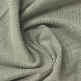 Grey Marl Piqué Knit, Cotton-Poly — photo 2