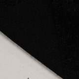 Black Marl Rib Knit, Polyester — photo 2