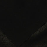 Polyester Viscose Stretch Ponte Knit Fabric, 295 gsm, 145 cm — Black — photo 2