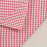 Pink Check Seersucker, Cotton — photo 2