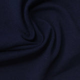 100% Cotton Piqué Knit Fabric, 168 gsm, 216 cm — Navy — photo 2