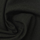 Black Marl Interlock Knit, Poly-Viscose — photo 2