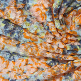 Orange Abstract Lace, Nylon — photo 2