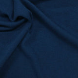 Polyester Viscose Stretch Jersey Knit Fabric, 249 gsm, 157 cm — Navy — photo 2