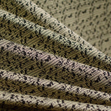 Black Abstract Jacquard, Polyester — photo 2