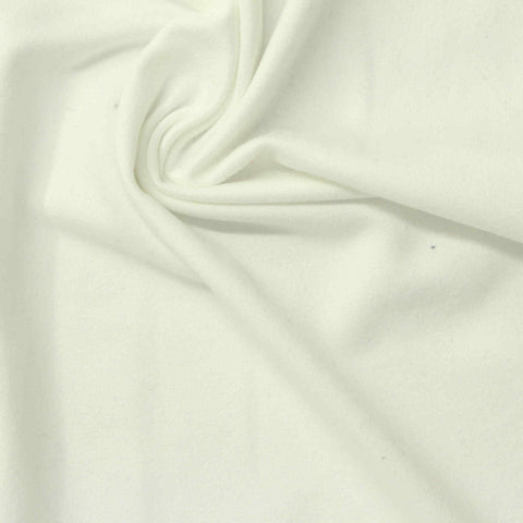 Polyester Stretch Milk Silk Knit Fabric, 200 gsm, 158 cm — Beige