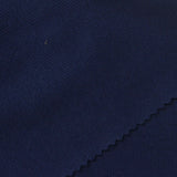 Cotton Stretch Rib Knit Fabric, 250 gsm, 135 cm — Navy — photo 2