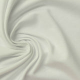 Cotton Stretch Jersey Knit Fabric, 160 gsm, 175 cm — White — photo 2