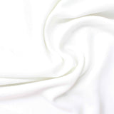 100% Nylon Ponte Knit Fabric, 320 gsm, 155 cm — White — photo 2
