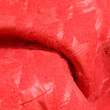 Red Abstract Jacquard, Poly-Wool — photo 2
