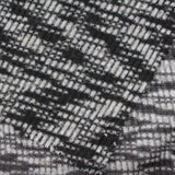 Black Heathered-Marl Rib Knit, Polyester — photo 2