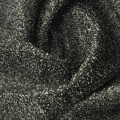 Dark Grey Marl French Terry, Poly-Metallic