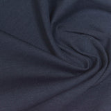 Dark Blue Marl Ponte Knit, Cotton-Nylon — photo 2