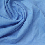 Cotton Polyester Jersey Knit Fabric, 150 gsm, 175 cm — Blue — photo 2
