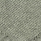Polyester Cotton Stretch Rib Knit Fabric, 350 gsm — Grey — photo 2