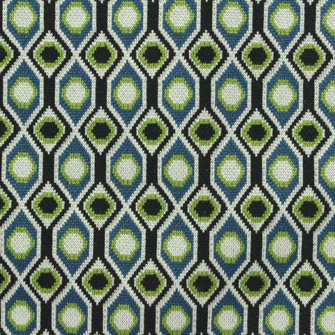 Jacquard Polyester Viscose Stretch Ponte Knit Fabric, 350 gsm, 140 cm — Multi