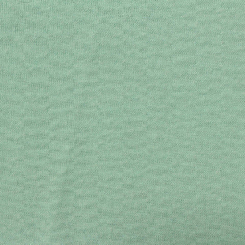 Pale Mint Rib Knit, Cotton-Poly