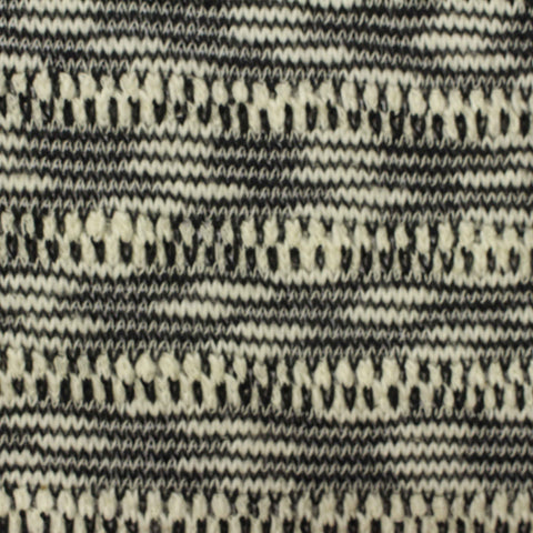 Black Diamond Chunky Knit, Cotton-Poly, 255 gsm
