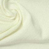 Jacquard Cotton Stretch Rib Knit Fabric, 220 gsm, 115 cm — Khaki — photo 2